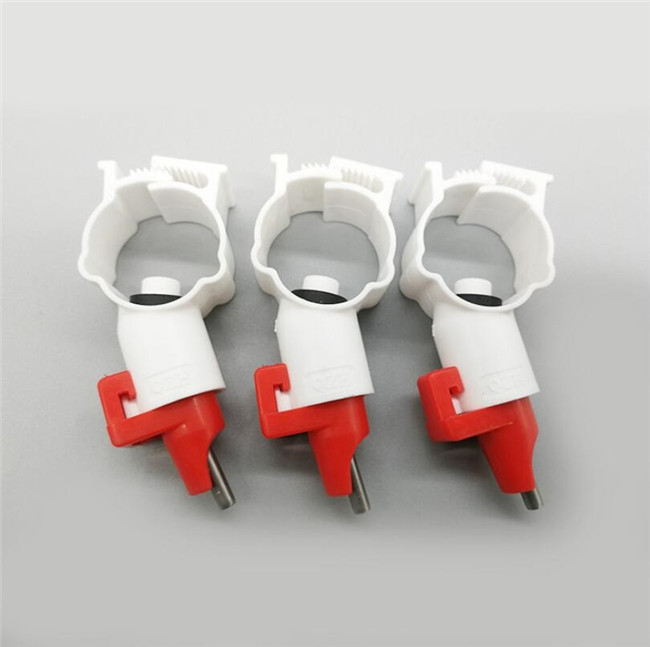 Impermeable Poultry Water Drinkers Pvc Goose Duck Nipple Waterer