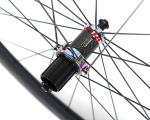 High Modulus Carbon Road Bike Wheelset Double Wall Inner Belt Rim Brake