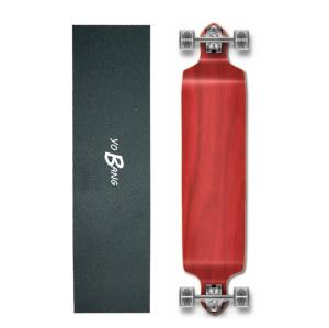 Wholesale 2022 New 40inch Longboard Deck Skateboard With Clear Wheel Polishing Trucks from china suppliers