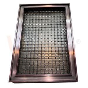 Wholesale Coffee Color Stainless Steel Decorative Wire Mesh Panels 201 304 316 Grade from china suppliers