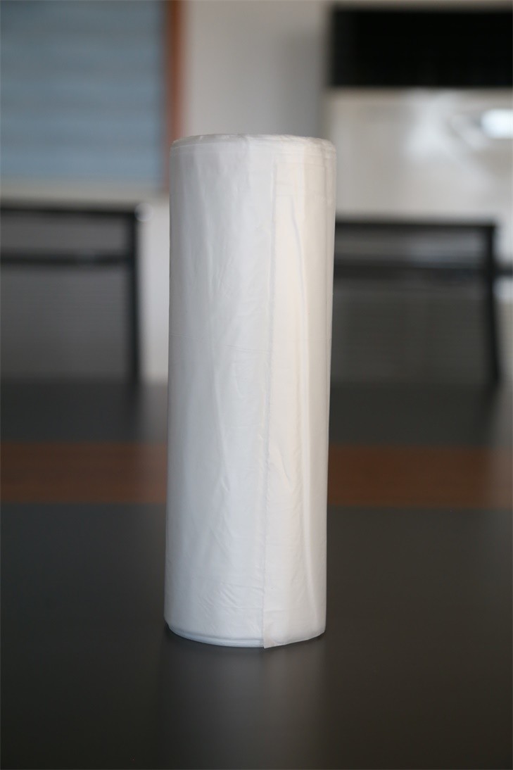 Colored PE Biodegradable Garbage Bags , Plastic Rubbish Bags Customized Sized
