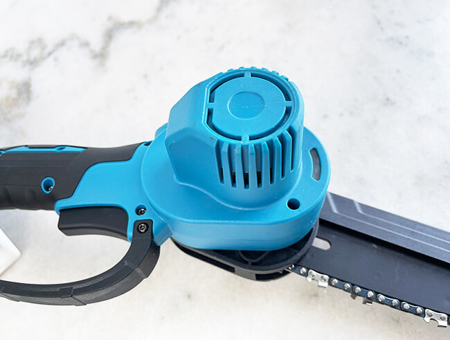 Mini Chainsaw Cordless 6 Inch Switch Security Lock Handheld Small Chainsaw