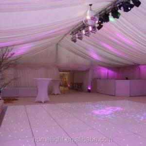 Wholesale Blanco 60*60cm Acrilico Starlit Pista de Baile para la Fiesta de Boda Consumo 5W from china suppliers