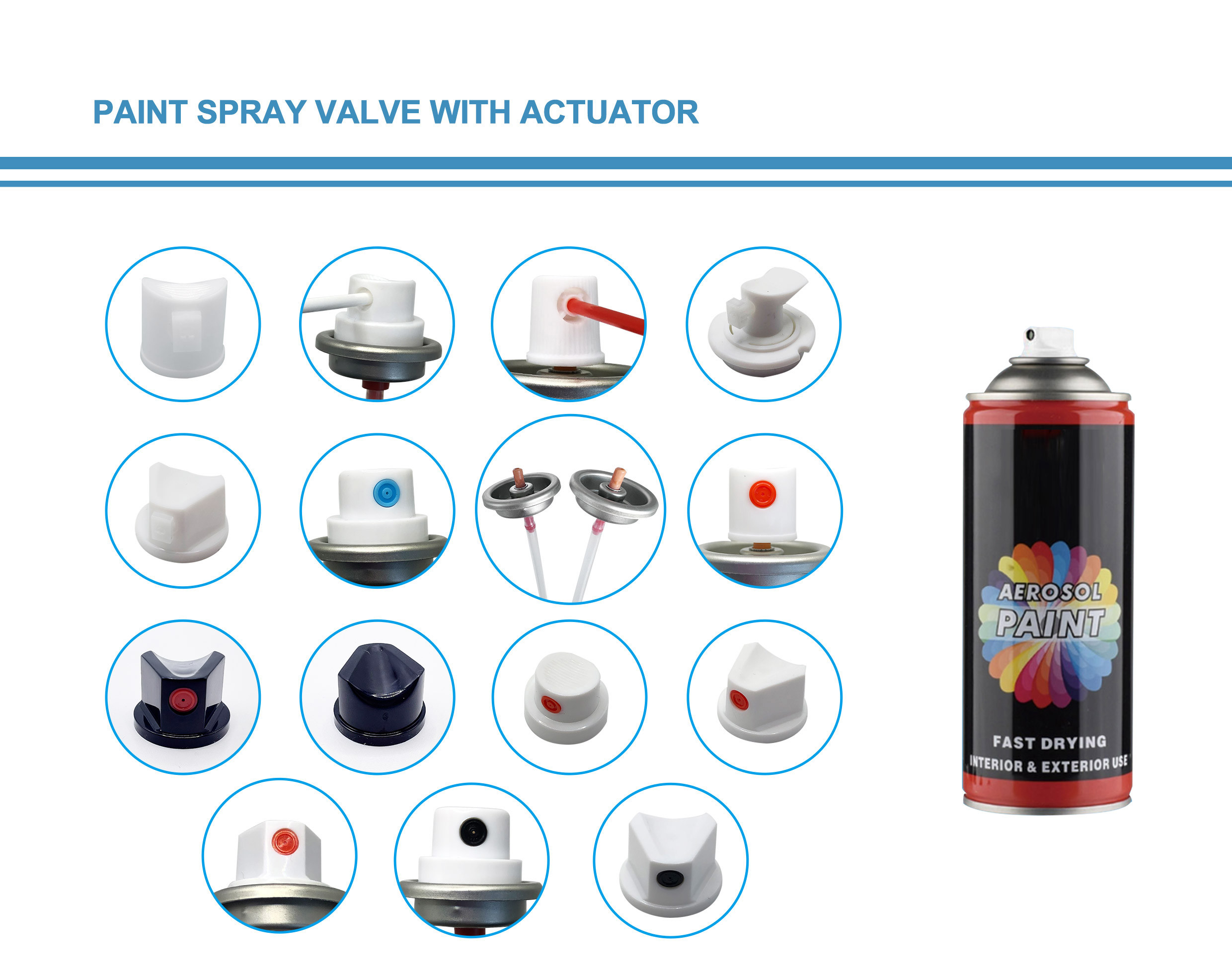 Smooth And Precise Spray Paint Aerosol Spray Valve For DIY And Art Projects