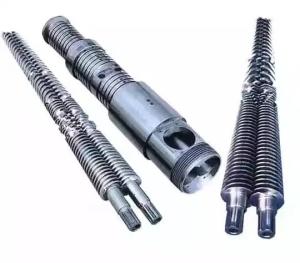 Wholesale 51/105 65/132 80/156 Nitrided Conical Twin Screw Barrel For Extruder Machine from china suppliers