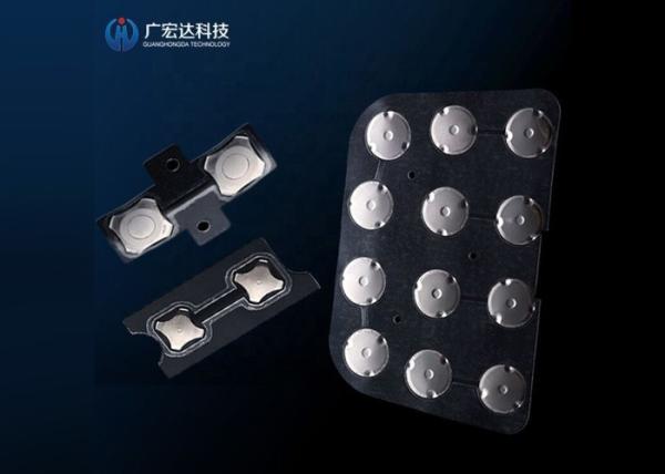 Transparent PET Metal Dome Array Stainless Steel SUS301 0.1mm Tolerance For