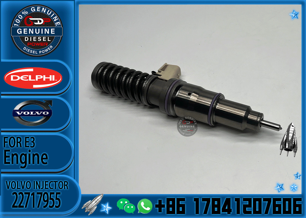 Common Rail Diesel Fuel Injector 22717954 BEBE4L16001 BEBE5L08101 22479123 BEBE5L08001 22717955 for VOL Engine