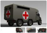 160 KW Emergency Medical Vehicle / Mobile Field Hospital With 3.2L Cummins