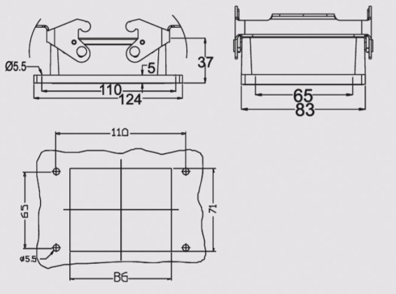32Pin housing