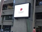 Aluminum Cabinet Outdoor Advertising Led Display High Brightness P2.97mm 1R1G1B