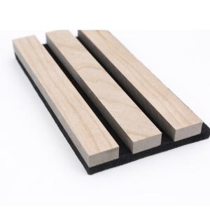 Wholesale White LED Lighting Wood Acoustic Panels Akupanel Akustikplatten Decke Wand Panel from china suppliers