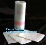 Biodegradable Medical PVA Water Soluble Wash Laundry Bag For Hospital,