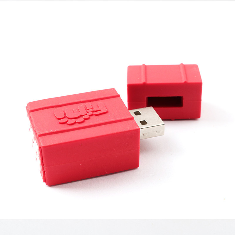 PVC Open Mold Cute USB Stick Watermelon Strawberry Chocolate Shaped
