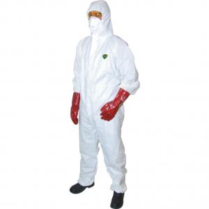 China Disposable Hooded Craftsman Insulated Coveralls , Full Body Cleaning Suit  on sale
