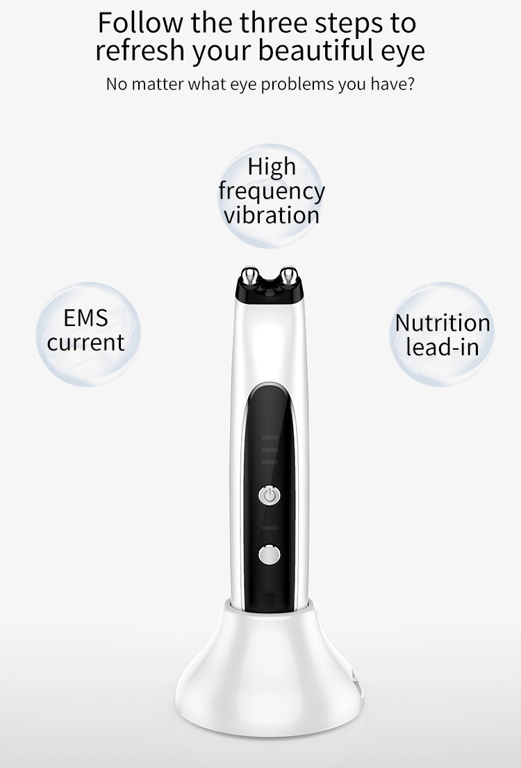 Microcurrent EMS Facial Massager Device Electric Vibration Anti Wrinkle Eye Massager