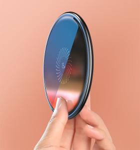 Wholesale Mirror Desktop Type C Wireless Charger 5W 7.5W 10W 15W Cargadores Para Celulares from china suppliers