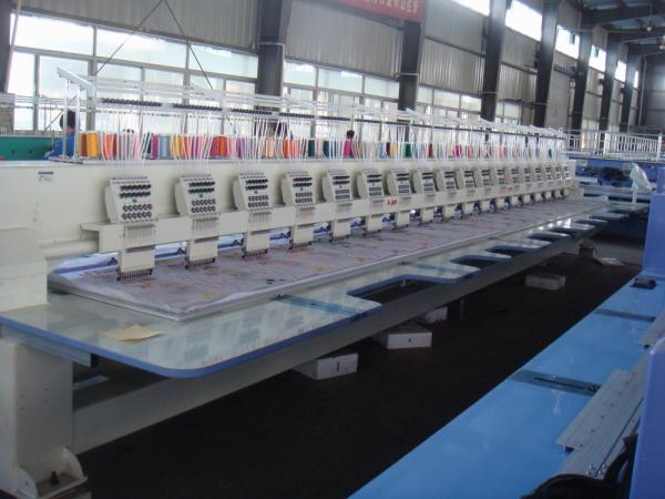 Original Multi Color Embroidery Machine , Large Embroidery Machine 18 Heads With