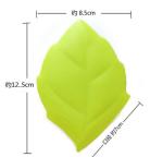 Colored Mini Silicone Water Bottle / Leaf Shaped Silicone Pocket Cup For