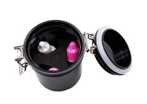 Wholesale 150g Portable Eyelash Extension Activated Carbon Glue Storage Tank from china suppliers