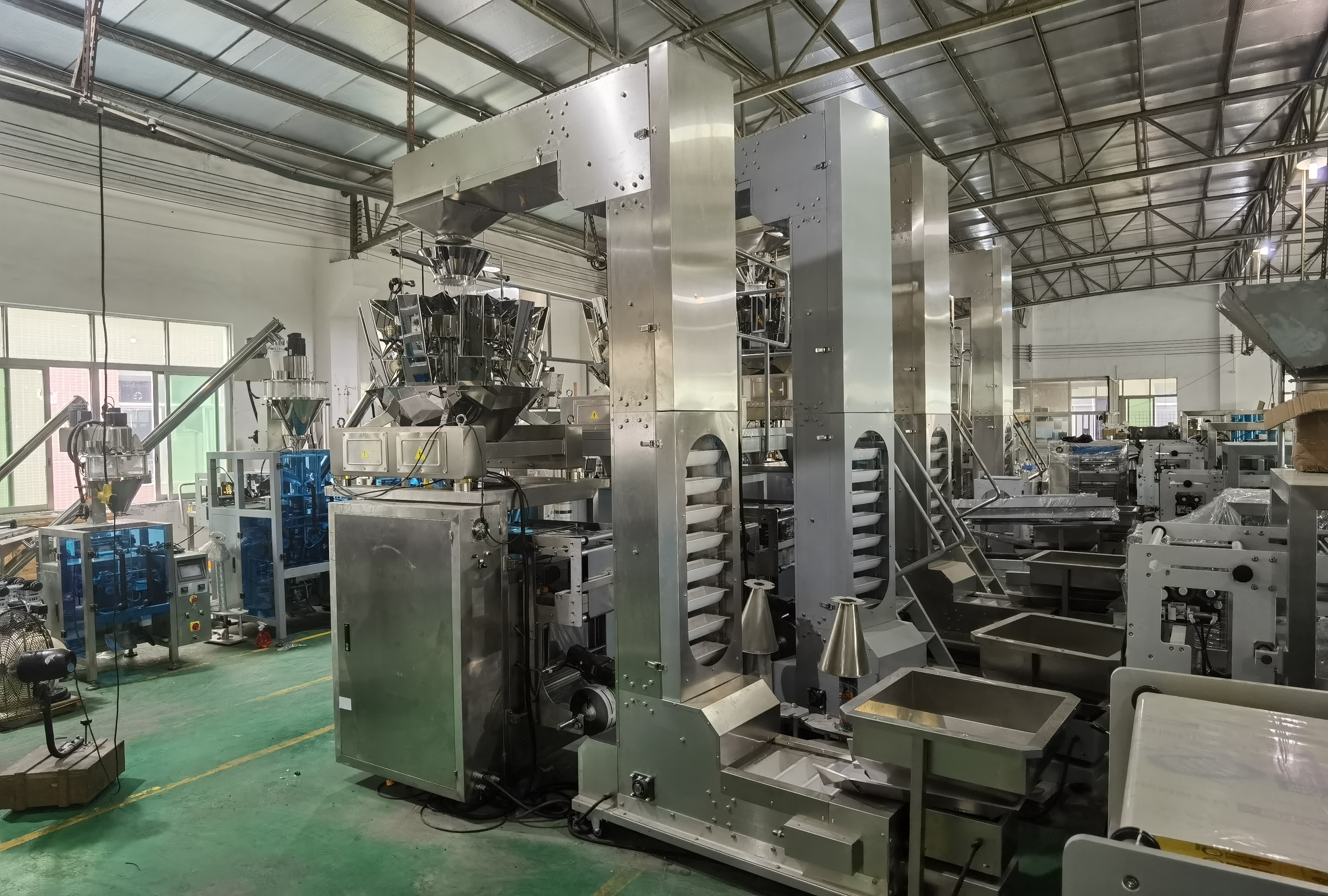 55bags/min Granule Packing Machine Nitrogen Filling 300g Plantain Chips