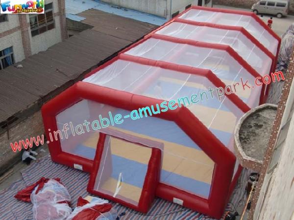 Custom Blow up Football field PVC tarpaulin Inflatable Sports Games for