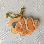 Glitter Epoxy Anime Acrylic Charms Cartoon Figure Shaped Lightweight