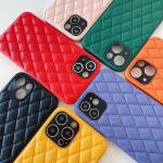 Down Cartoon Leather Genuine Leather Phone Back Cover For IPhone 12 Pro Max