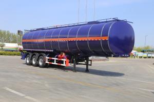 Wholesale Customization 3/4 Axles 30000-50000L Fuel Oil Tanker Trailer Carbon Steel Trailer from china suppliers