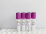 Professional Specimen EDTA Blood Test Tube Accurate Vacuum Draw Volume