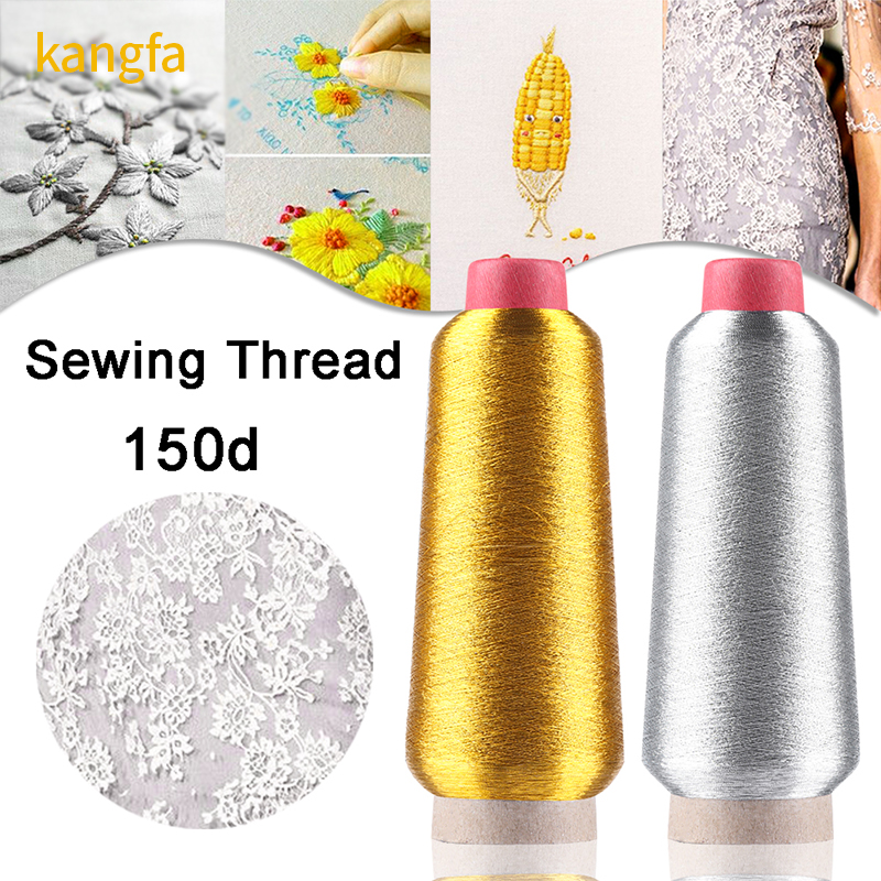 3300 Yards Metallic Embroidery Threads Customized for Durable Kangfa Silk Thread Line