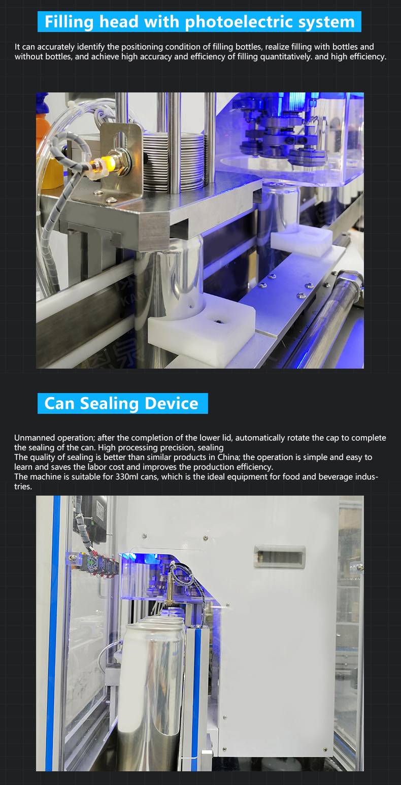 Anti Aging Multi Function Smart Hydrogen Rich Water Cans Automatic Filling Machine