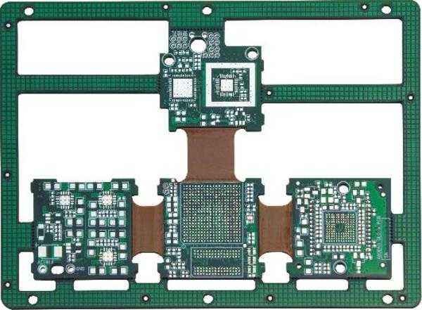 Rigid FlexPCB 6 layer Rohs compliant, ENIG Surface Finish,