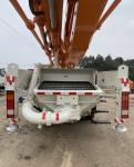 Diesel Zoomlion Benz Used Concrete Pump Truck 49m