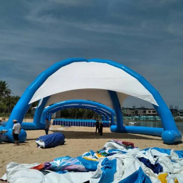 Pvc Tarpaulin Waterproof Advertising Inflatable Tent Car Show Large Tent For
