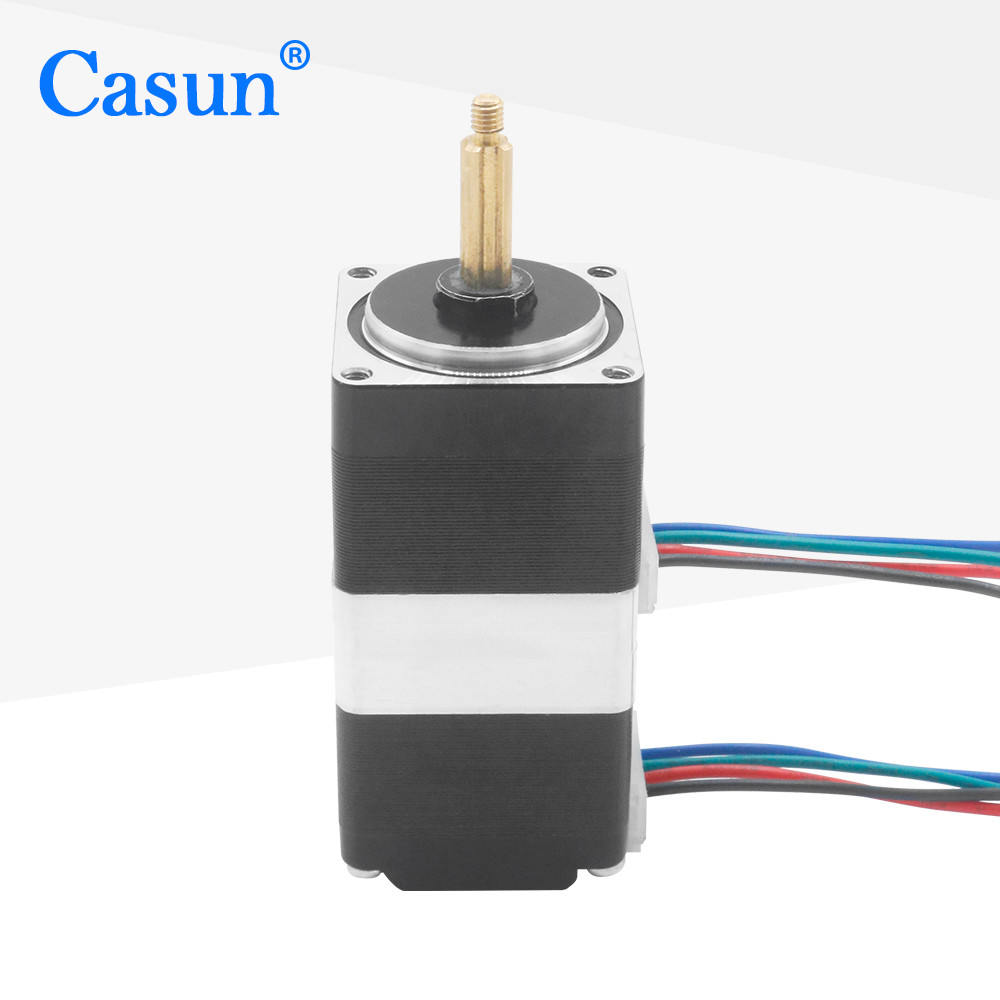 NEMA 11 S28D43 Serious Bipolar Stepper Motor 55mN.M 80mN.M For Medical Industry
