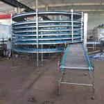 Food Spiral Cooler Tower and Freezer / Spiral Proofer Tower for Bread Cooling