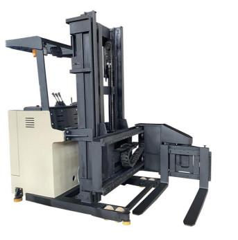1000 KG Electric Pallet Forklift Narrow Aisle 3 Way Pallet Stacker AC EPS Fork