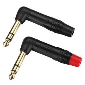 Wholesale Black Gold Top Audio Cable Connectors ZL606 , 1/4&quot; Phono Connector Rhos Available from china suppliers
