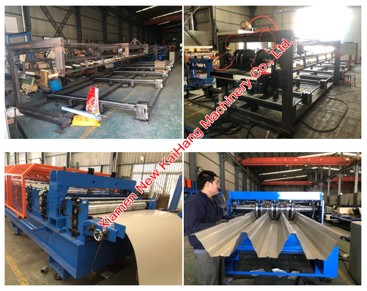 Floor deck roll forming machine, metal deck, steel deck, roofing panel, floor support, high rib