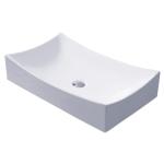 Contemporary Kitchen Bathroom Sinks Ceramic Marterial 29.4 Pounds Weight