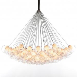 Wholesale 12 X 25cm Luxury Large Glass Ball For Dining Room Restaurant Decoration Light Fixture from china suppliers