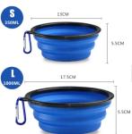 Costom Slow Feeder Dog Bowl Tpe Rubber Dog Bowl Travel Drink Feeder