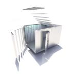 UL Class B 60Minutes Anti Burglary Gun Vault Room , Modular Vault Room