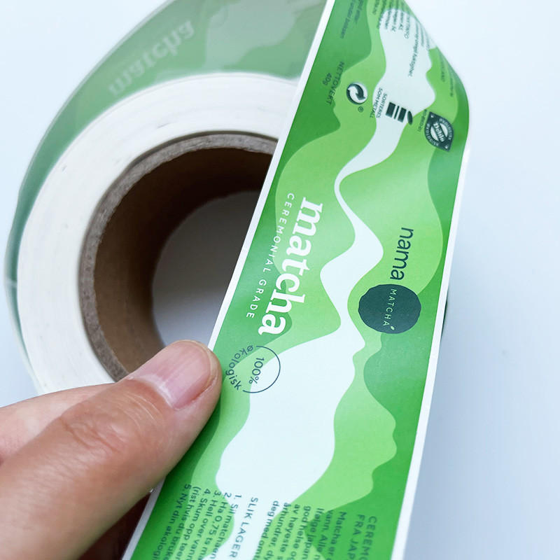 Packaging Waterproof Adhesive Sticker , Food Packaging Label Sticker