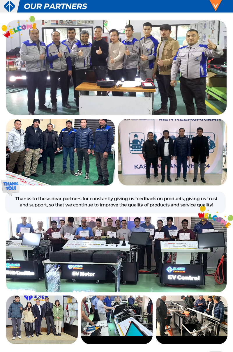 Beginner To Advanced Hybrid Engine Trainer Dissection System Car Teaching Equipment