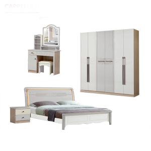 Wholesale 1800*2000mm 5 Pcs Minimalist Bedroom Set Simple Assembly from china suppliers