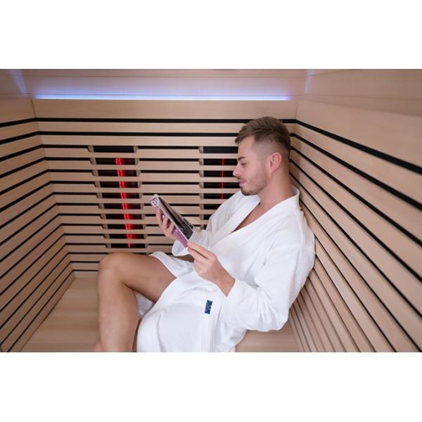 Computer Control Panel Infrared Saunas Slimming Spa Room 4 Person Portable Far Infrared Sauna Room