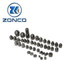OEM High Resistance Tungsten Carbide Teeth / Cemented Carbide Tips