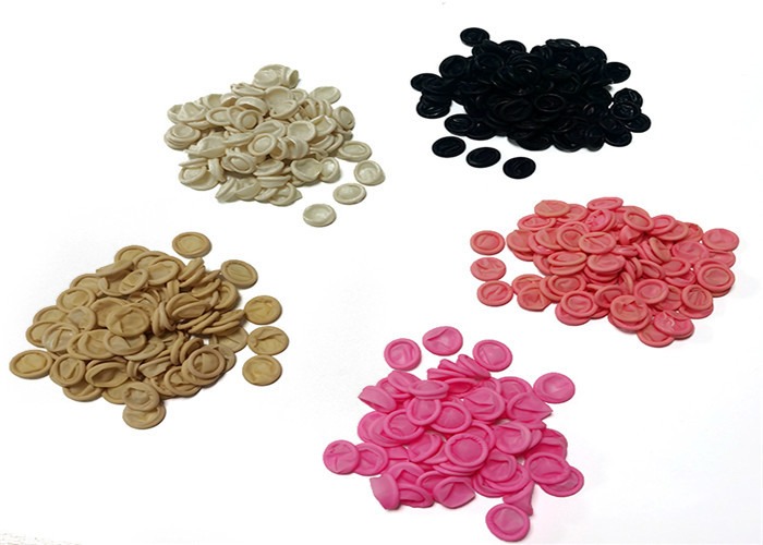 Cream Color ESD Rubber Finger Stall used in Industrial