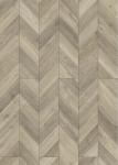 Eco Friendly Herringbone SPC Unilin Click Jump Color Oak Burlywood Wood Grain